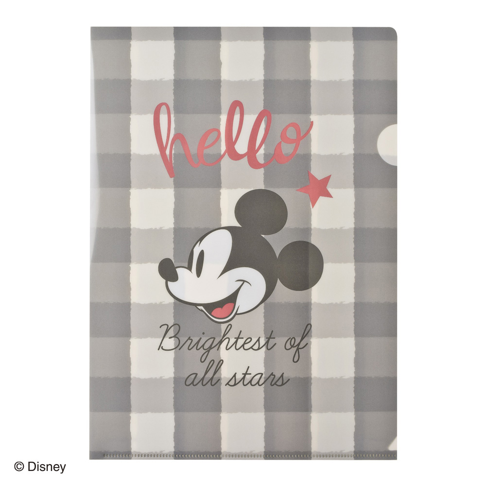 ディズニー A4クリアファイル プーさん / 黄 N1689 | 2026年版手帳