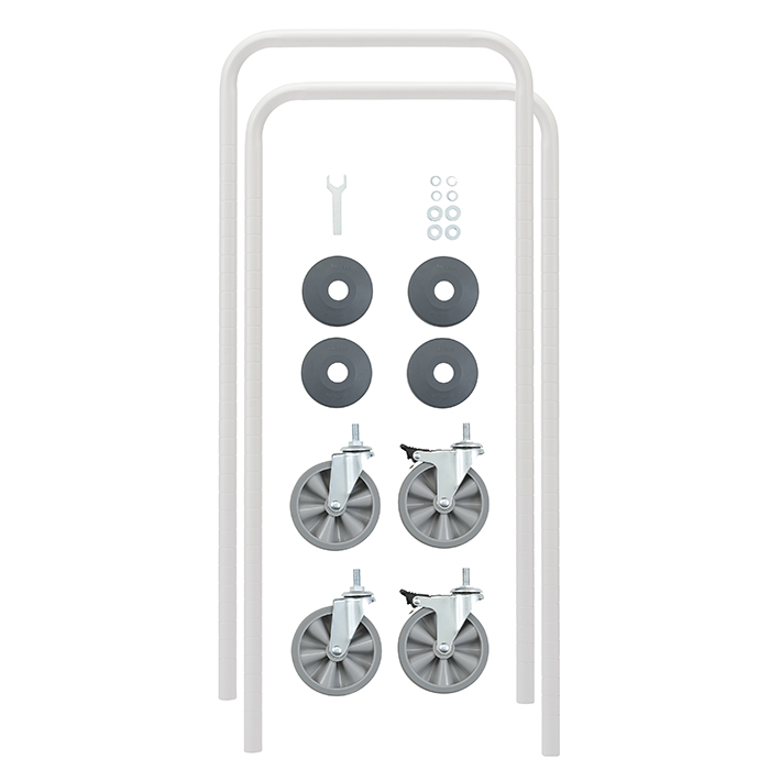 エレクターのスチールラック｜ベーシックシリーズ ハンドル型ポール