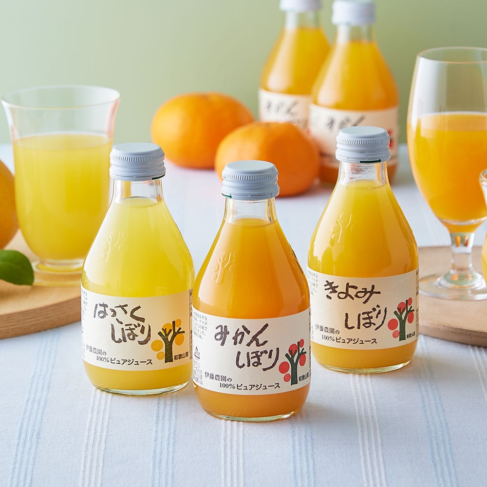 100％ピュアジュース180ml 3種8本: 飲み物・お酒 | スイーツ・グルメ