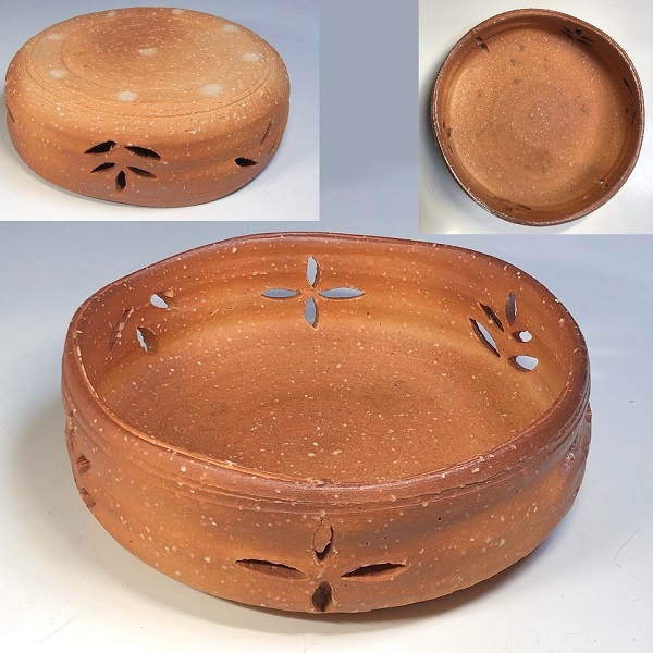 信楽焼寒六窯高橋春斎造菓子鉢 | 和食器リサイクル通販専門店フリマート