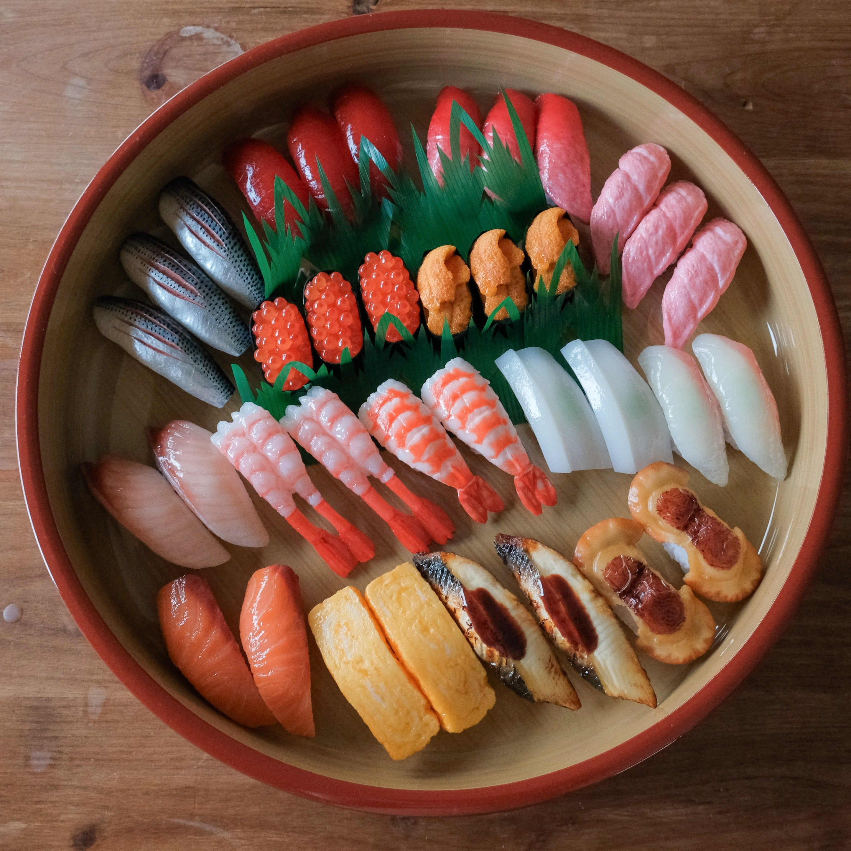 元祖食品サンプル屋「寿司(サーモン)のマグネット」