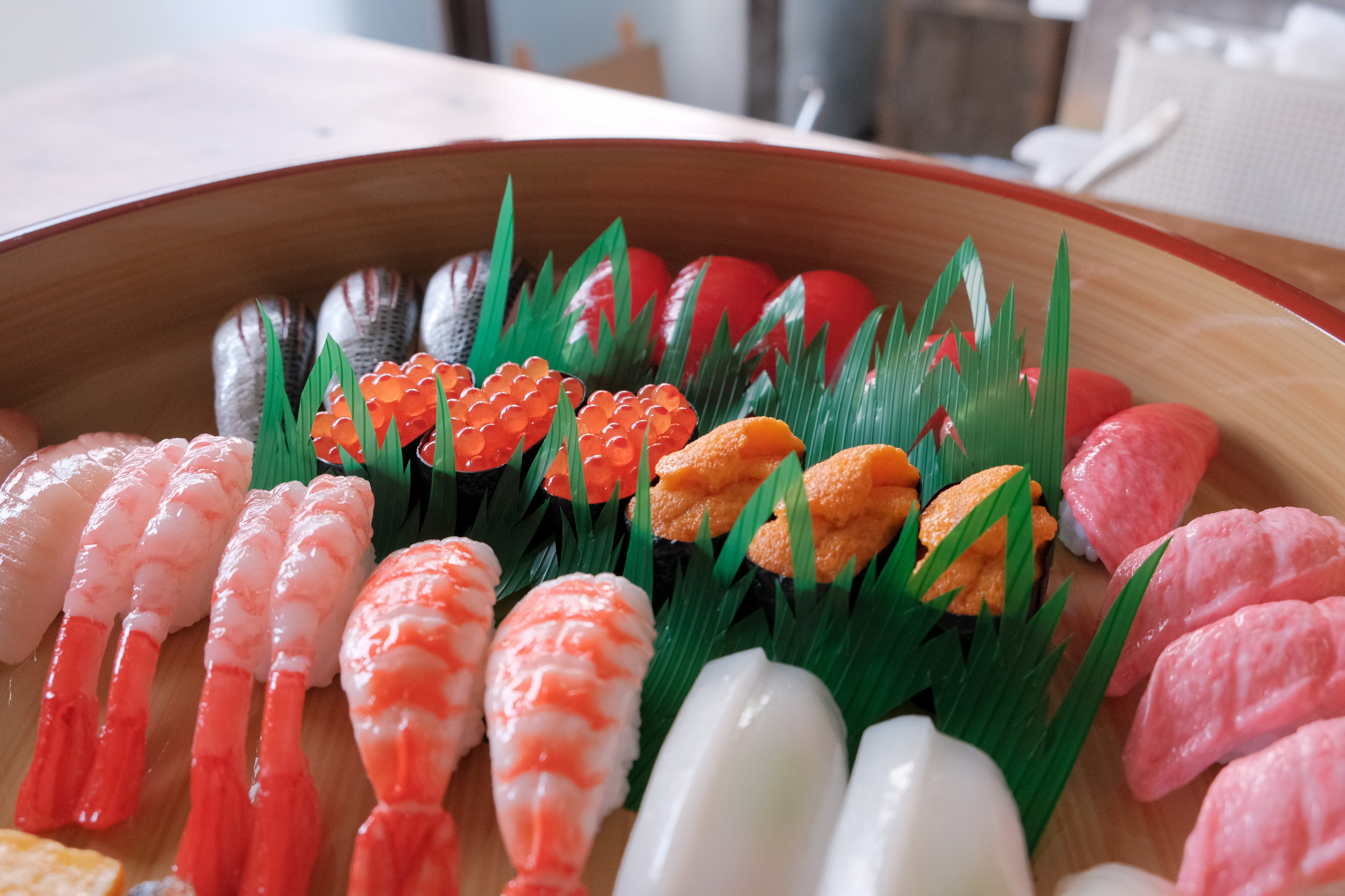 元祖食品サンプル屋「寿司(トロ)のキーリング 」