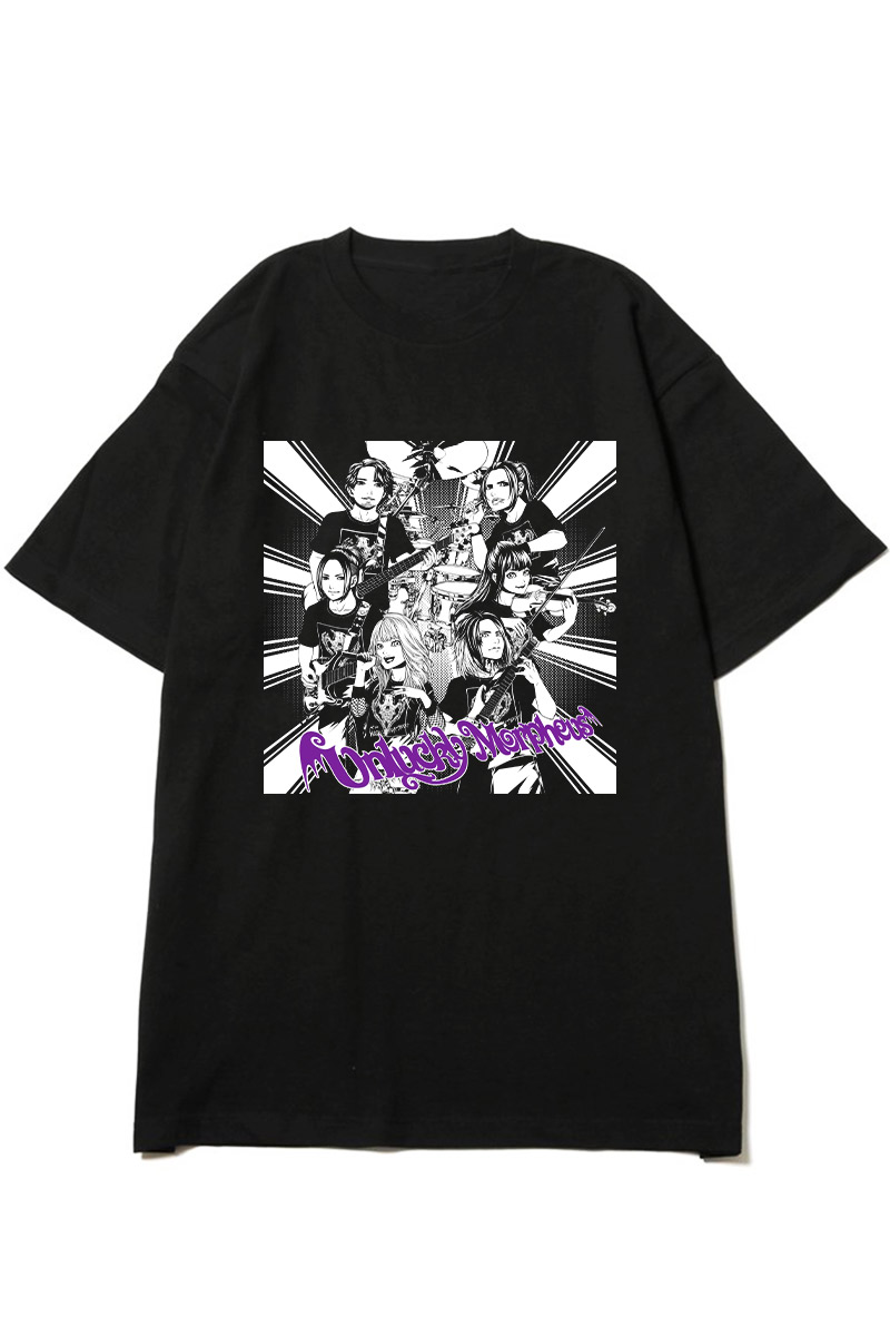 予約商品】Unlucky Morpheus メンバー・イラストTシャツ / ロック