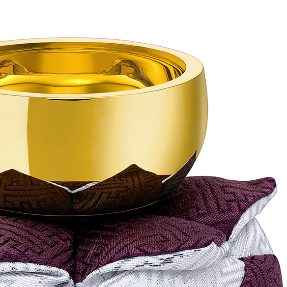 K18 仏鈴 2.5寸 | 高品質 金・プラチナ