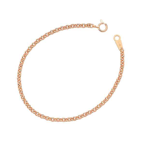 K18ピンクゴールド ブレスレット 18cm | 高品質 金・プラチナ