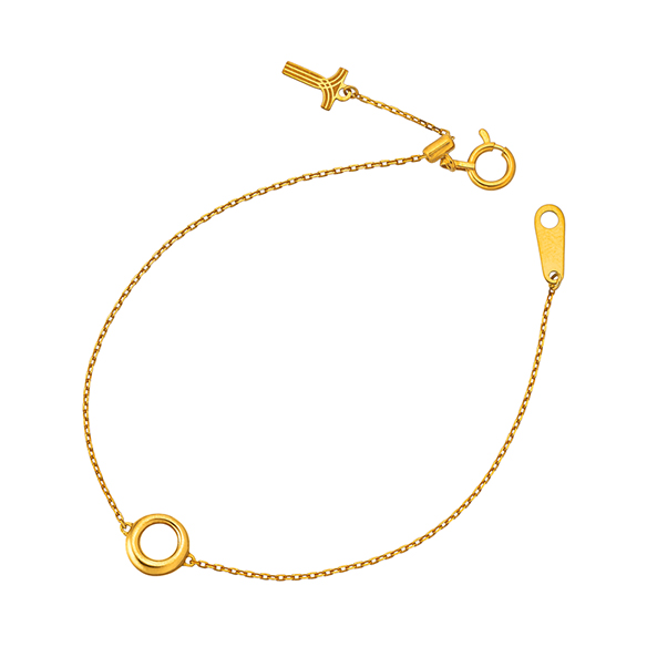 純金 ブレスレット 18cm | 高品質 金・プラチナ