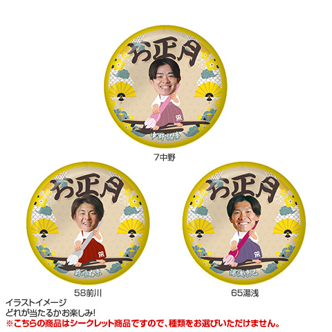 全21種）お正月 シークレット缶バッジ 2026 - 阪神タイガース公式
