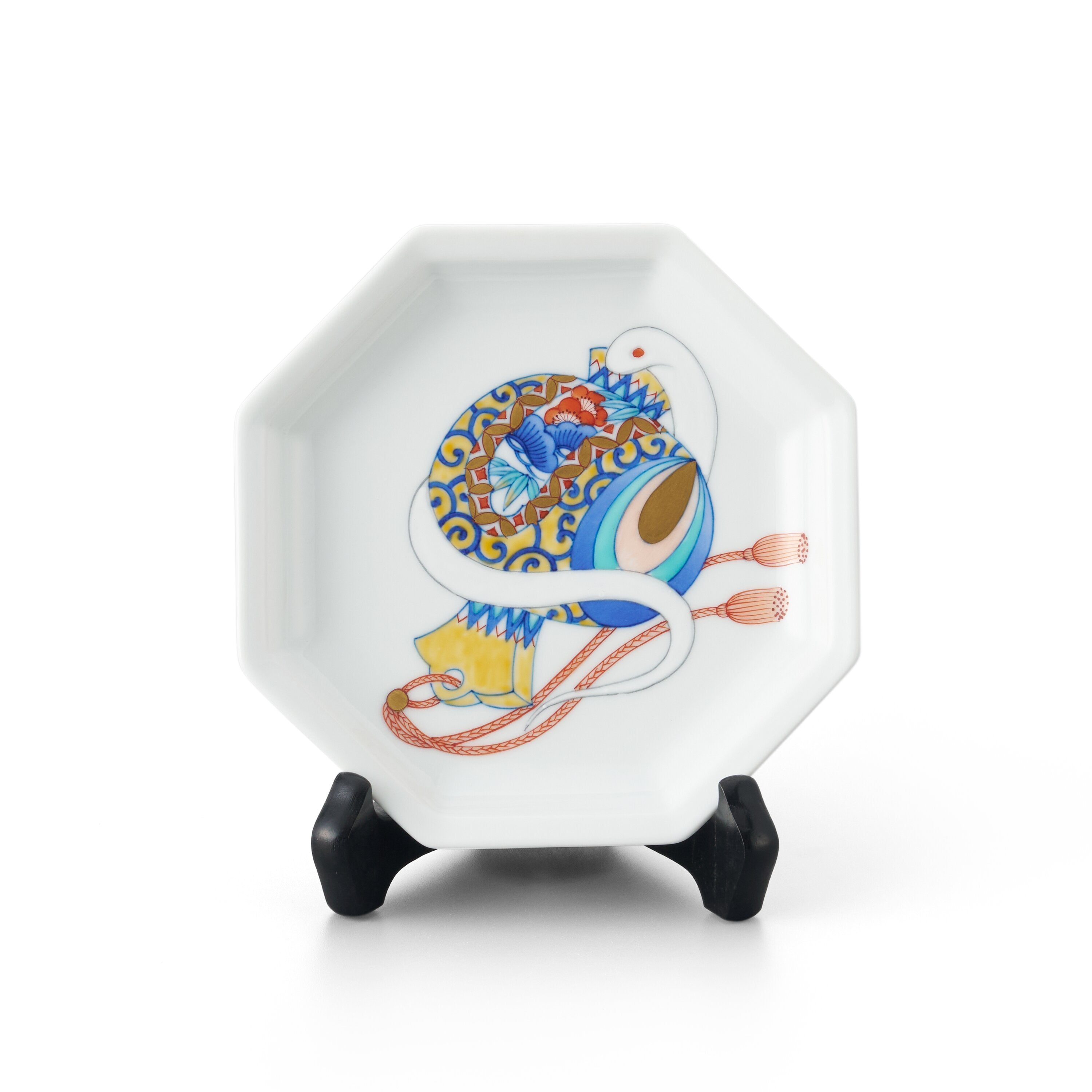 干支 巳 八角飾皿 | 畑萬陶苑 ONLINE SHOP