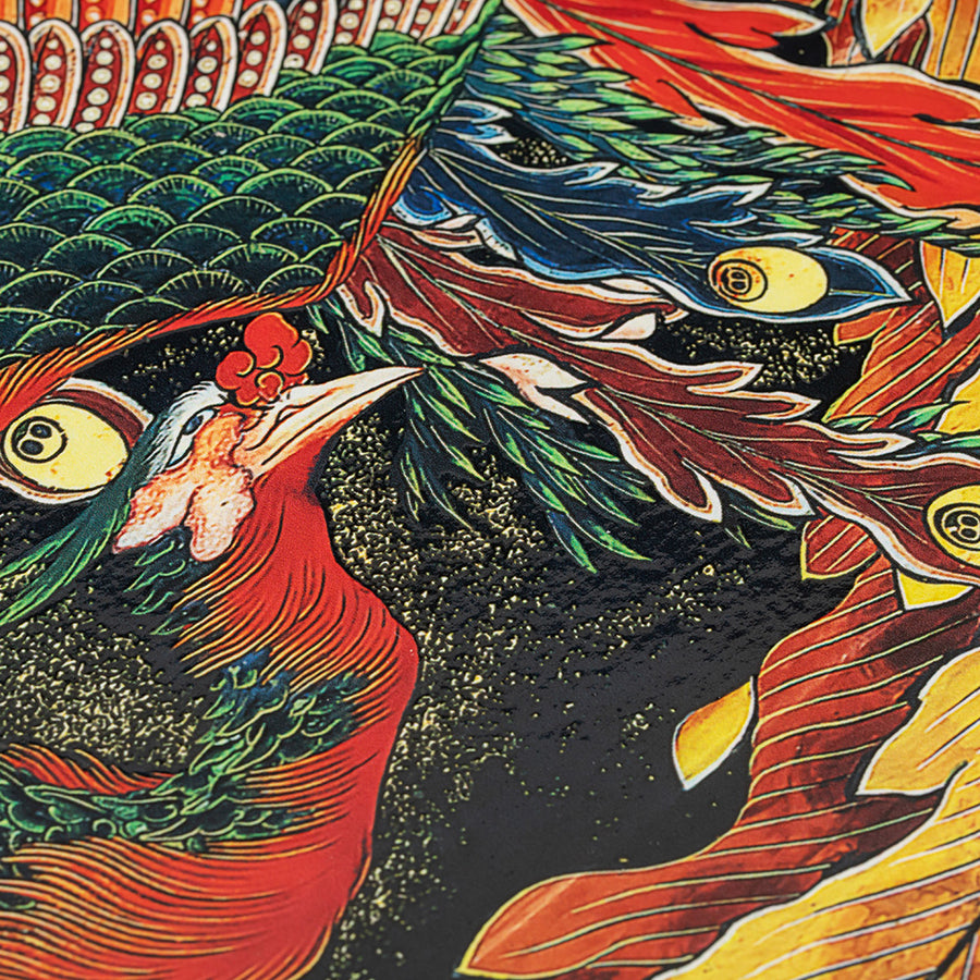 北斎館限定】インテリアアート「鳳凰図（ほうおうず）」 – Shop of