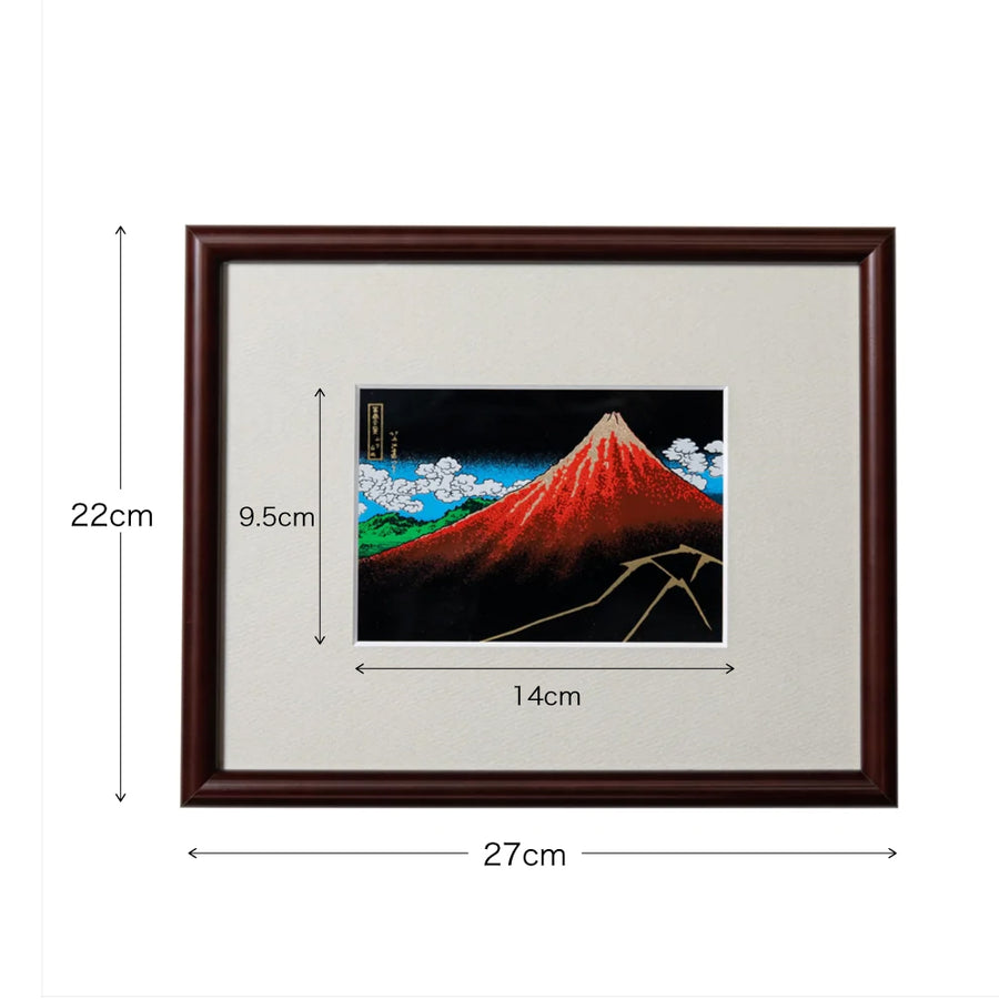 額入り金蒔絵「山下白雨」 – Shop of Hokusai ｜ 北斎館ネットショップ