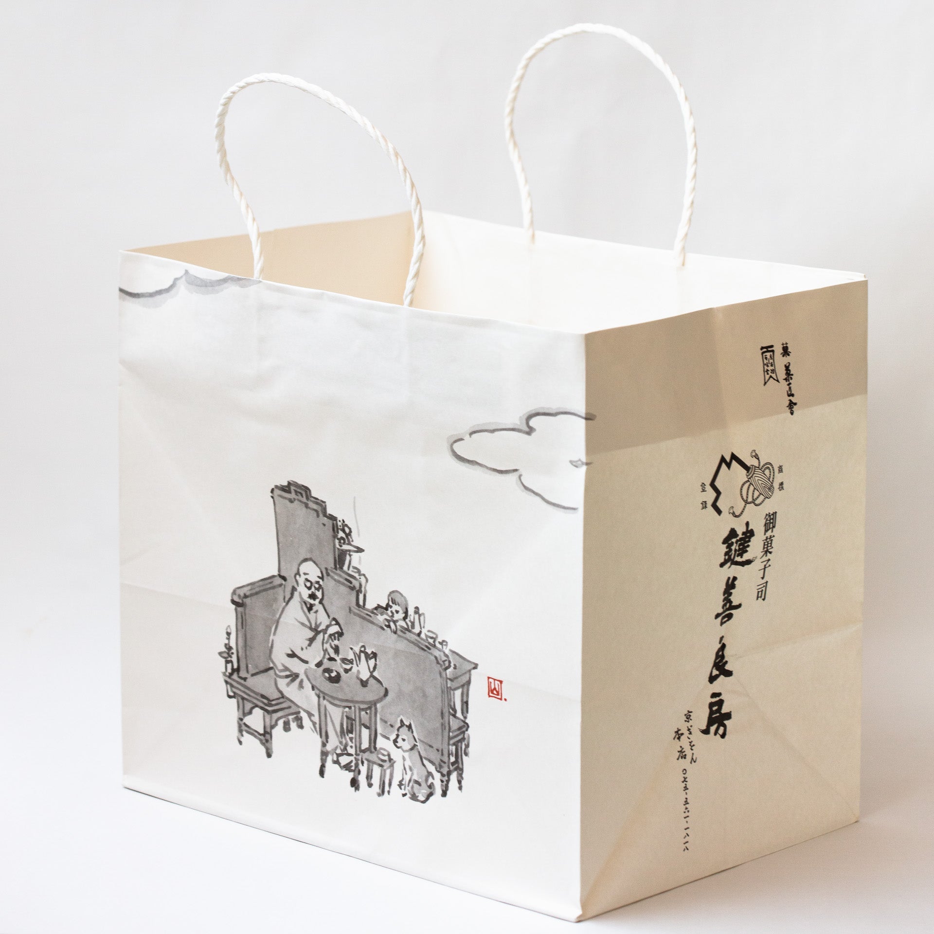 紙袋 特大 – 鍵善良房オンラインショップ