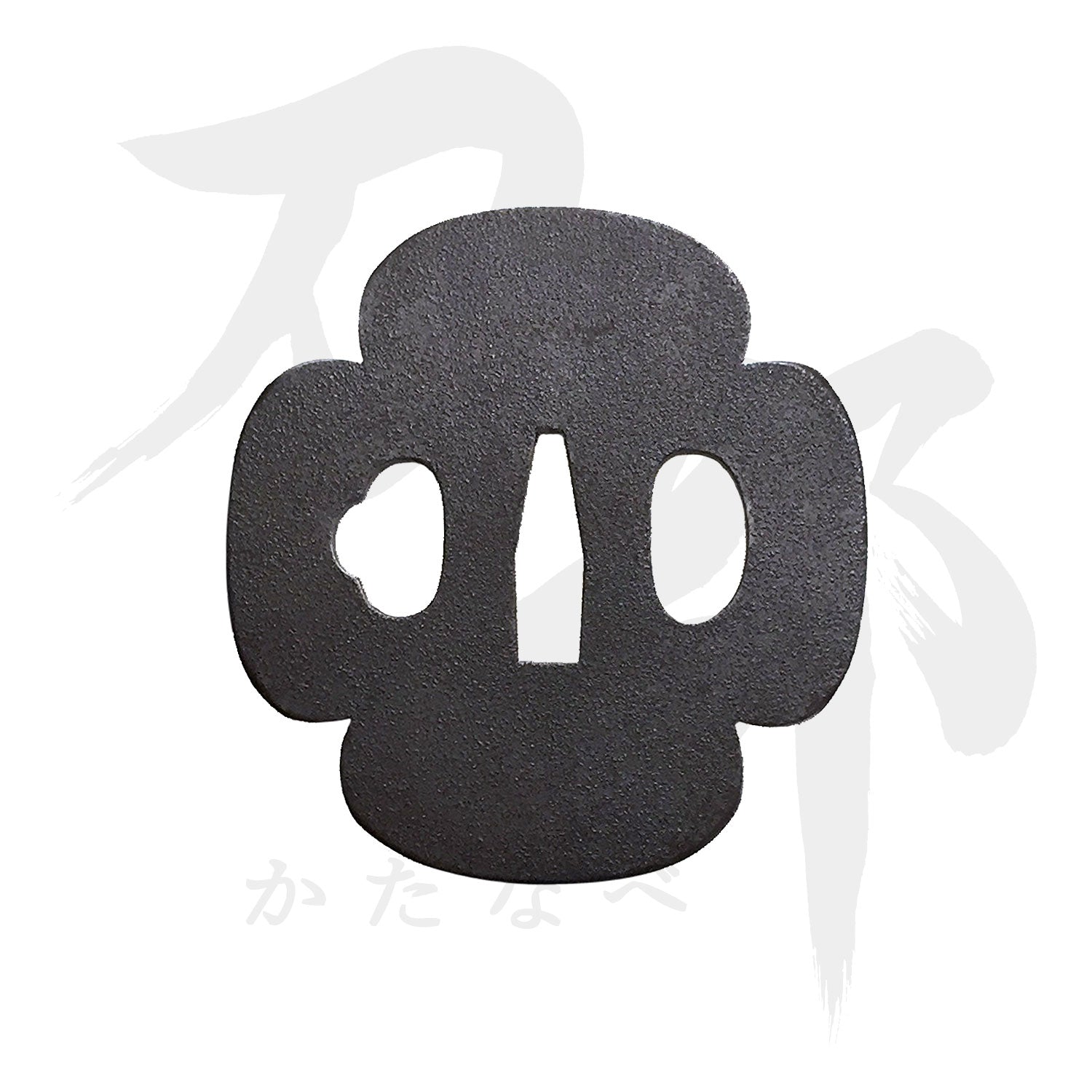 鉄地 入木瓜形無地鍔｜現代物金具の販売 刀部 かたなべ – 刀部