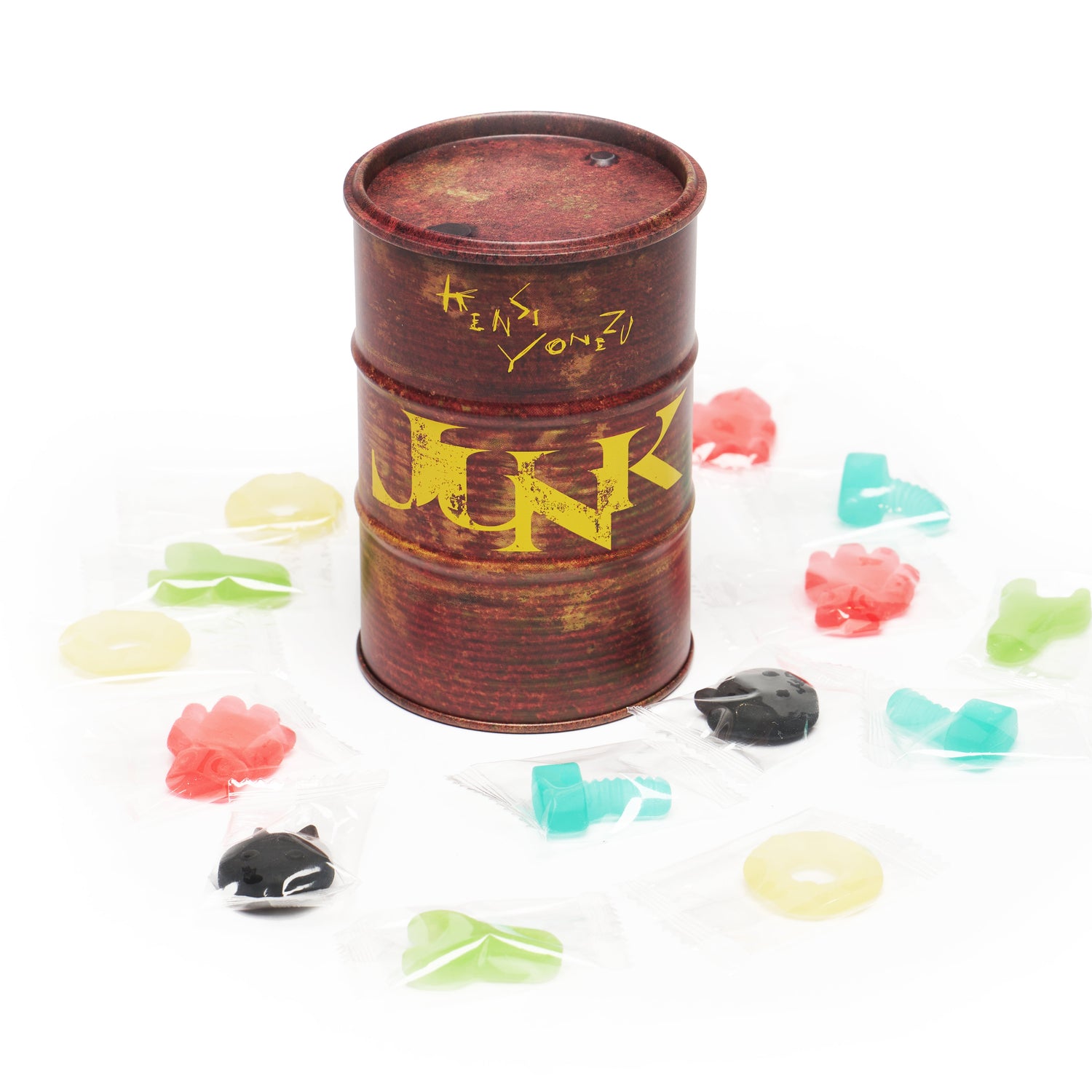 がらくたグミ IN ドラム缶 – KENSHI YONEZU ONLINE STORE