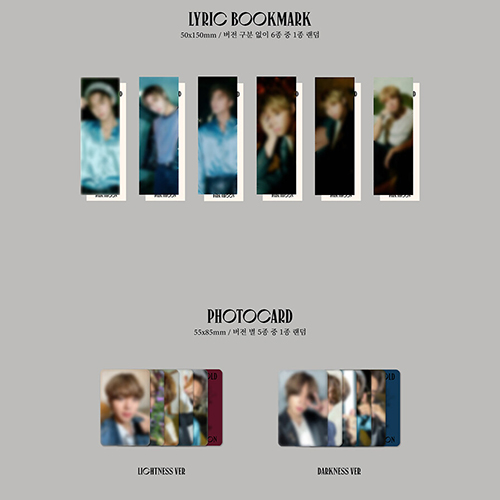 パク・ジフン- HOT&COLD [5th Mini Album/DARKNESS ver.] | 韓国