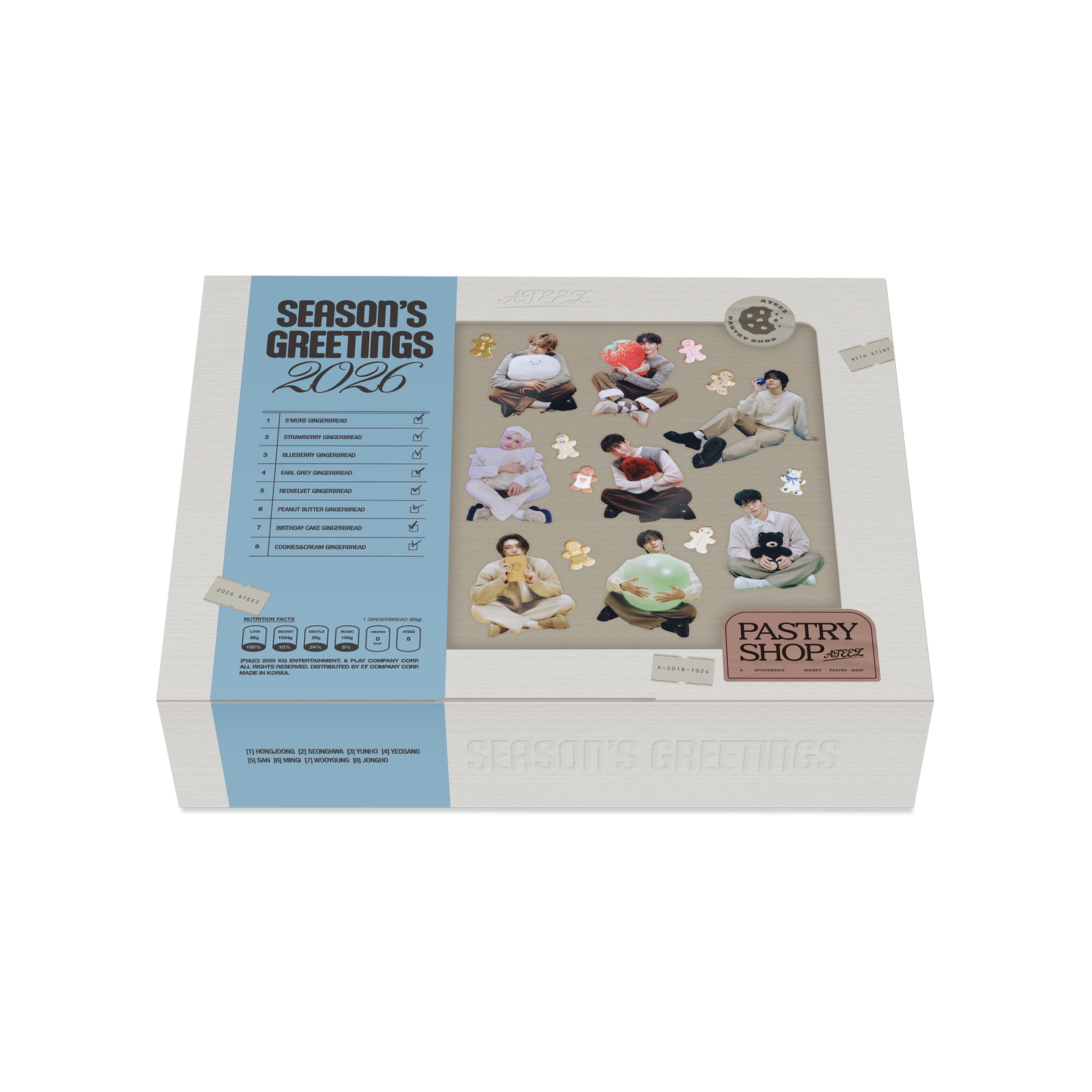 ATEEZ - 2026 SEASON'S GREETINGS – Kpop Nara