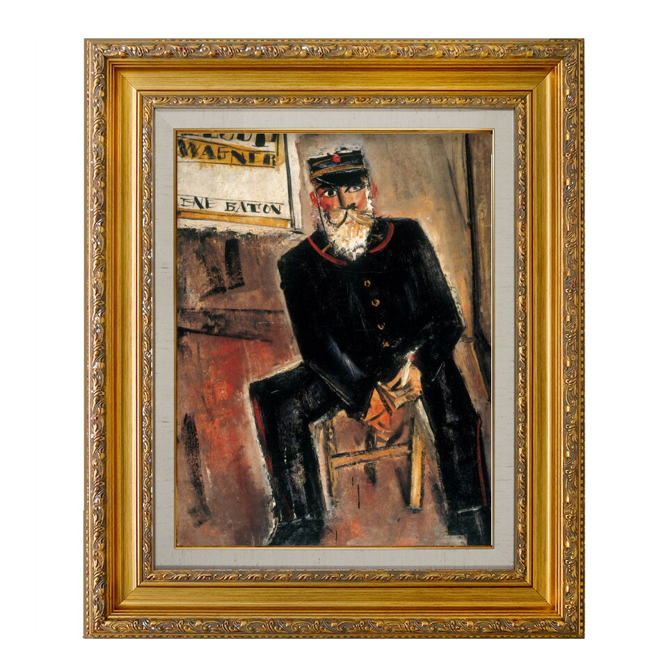 楽天市場】☆ 佐伯祐三 「カフェのテラス」 ジクレー 版画 複製画 額