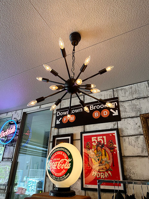 楽天市場】スプートニクランプ 16灯タイプ本体 LED球対応 （クローム