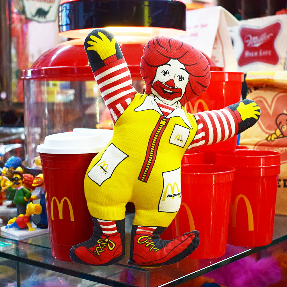 楽天市場】マクドナルド フィギュア ロナルド ピエロマスコット