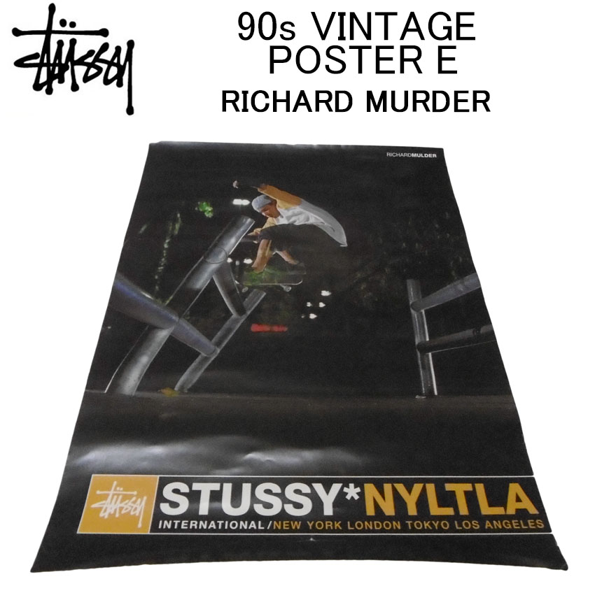 楽天市場】ステューシー ポスター STUSSY 90s VINTAGE POSTER Dアート