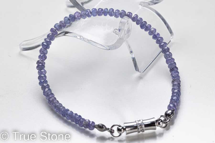 楽天市場】タンザナイト ブレスレット バイカラー 9.5-10mm 12月