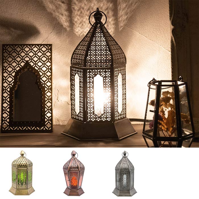 楽天市場】モロッコ 真鍮ランプ「マムーニアS/ゴールド」真鍮 ミニ