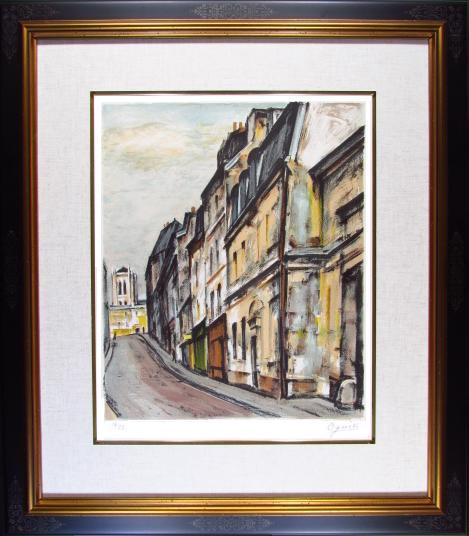 楽天市場】荻須高徳 リトグラフ ル・ポンヌフ 1985 : ギャラリー