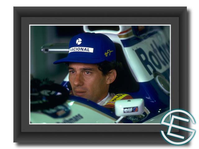 楽天市場】アイルトン・セナ & ナイジェル・マンセル 1991年 A4サイズ