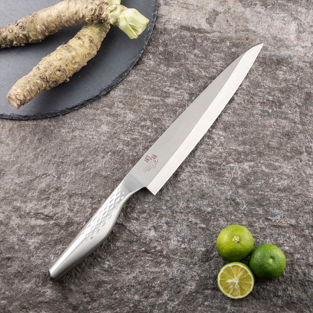 楽天市場】関孫六 匠創 刺身包丁 240mm ステンレス AK1135 貝印 kai