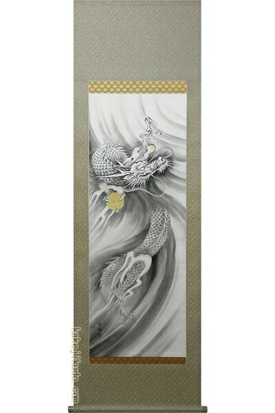 楽天市場】龍の掛け軸 昇龍 商売繁盛・家運隆盛の守り神 : 美術工芸の檜屋