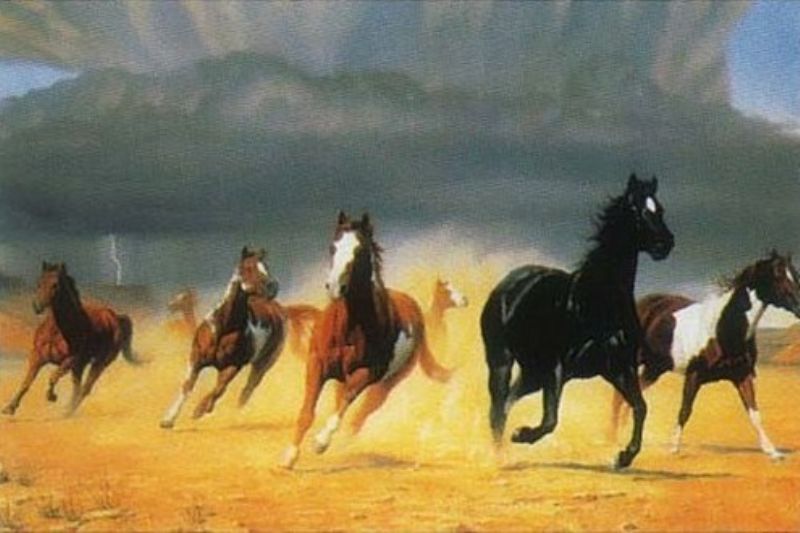 楽天市場】1000ピースジグソーパズル 富士駿馬（小笠原ゑつこ