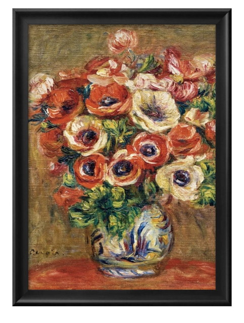 楽天市場】絵画 ルノワール「チューリップとアネモネの花瓶」 ゆう