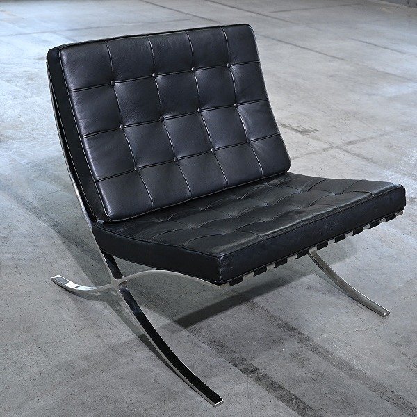 楽天市場】国内在庫 バルセロナチェア 1人掛ソファこげ茶5279カラー