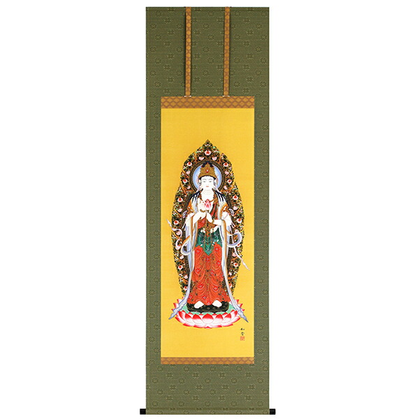 楽天市場】国井幸雪 「 武者 」 掛軸 ( 尺八立) : 内田画廊