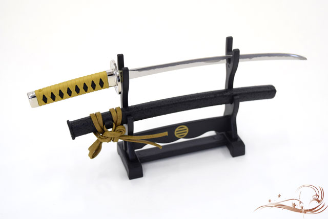 楽天市場】日本刀ペーパーナイフ 新選組一番隊隊長 沖田総司モデル-菊