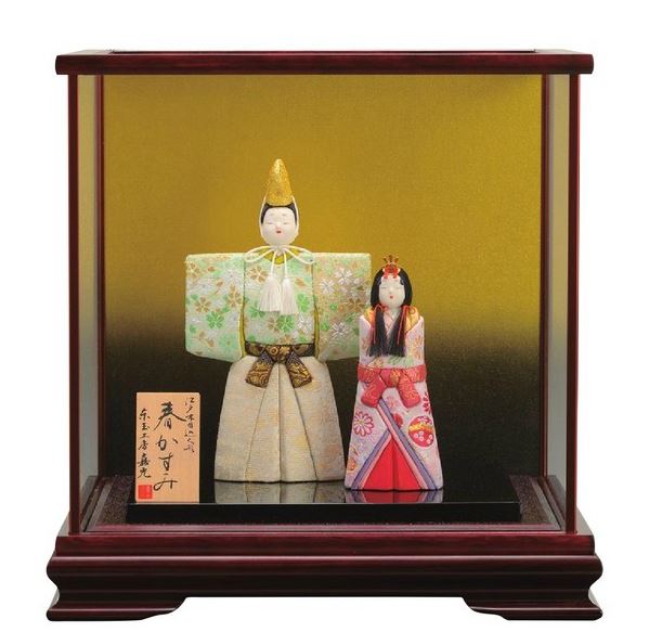 楽天市場】送料無料 東玉工房 野村嘉光作 雛人形 木目込立雛親王