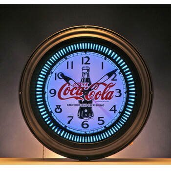 楽天市場】コカコーラ 時計 Coca-Cola Bottle Cap Clock レッド レトロ