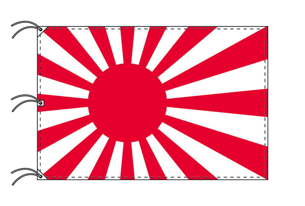 楽天市場】TOSPA 日の丸 日本国旗 テトロン 140×210cm 撥水加工付き