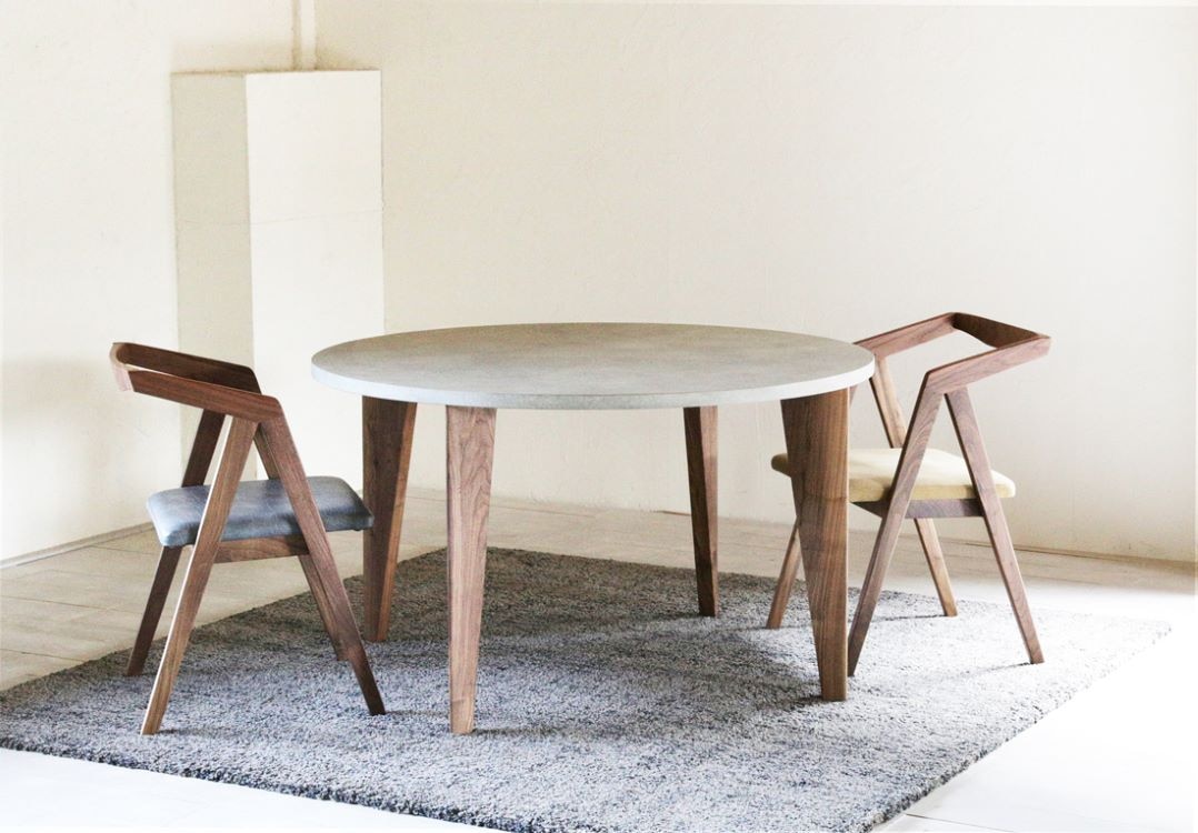 ノンベ ラウンドテーブル(モルタル) | フォリヴォラ(Folivora