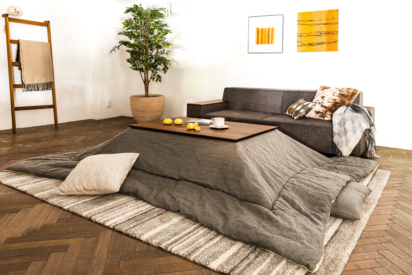 トーカスト コタツテーブル(ウォールナット) (サイズ幅140×奥行80cm