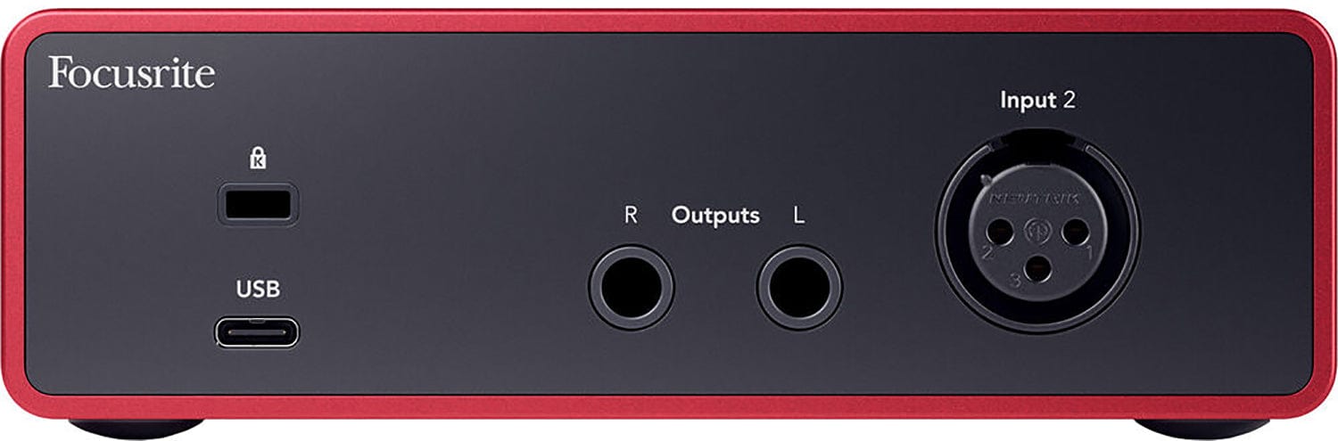 Focusrite Scarlett Solo 4th Gen 2-In 2-Out Audio Interface