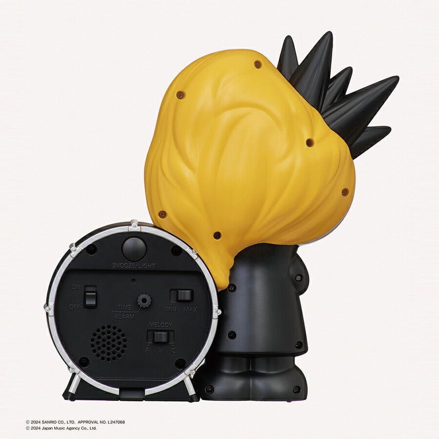 yoshikitty ヨシキティ おしゃべり目覚まし時計 JF385A 置き時計 電池