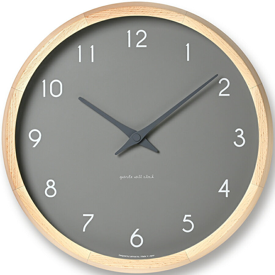 タカタレムノス 掛け時計 プレイン カンパーニュ クルール クオーツ