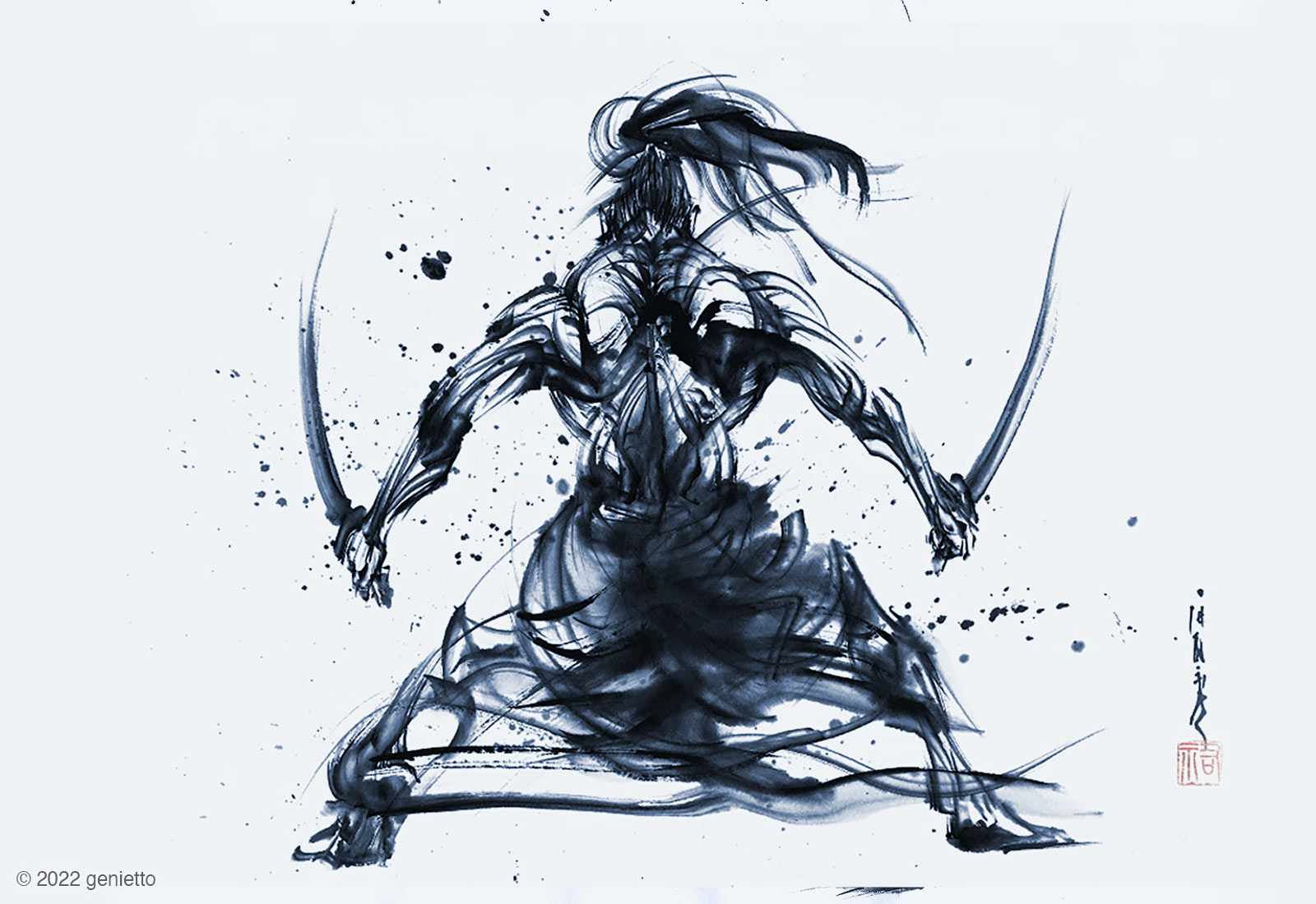 墨絵・陶墨画アーティスト 西元祐貴｜公式サイト