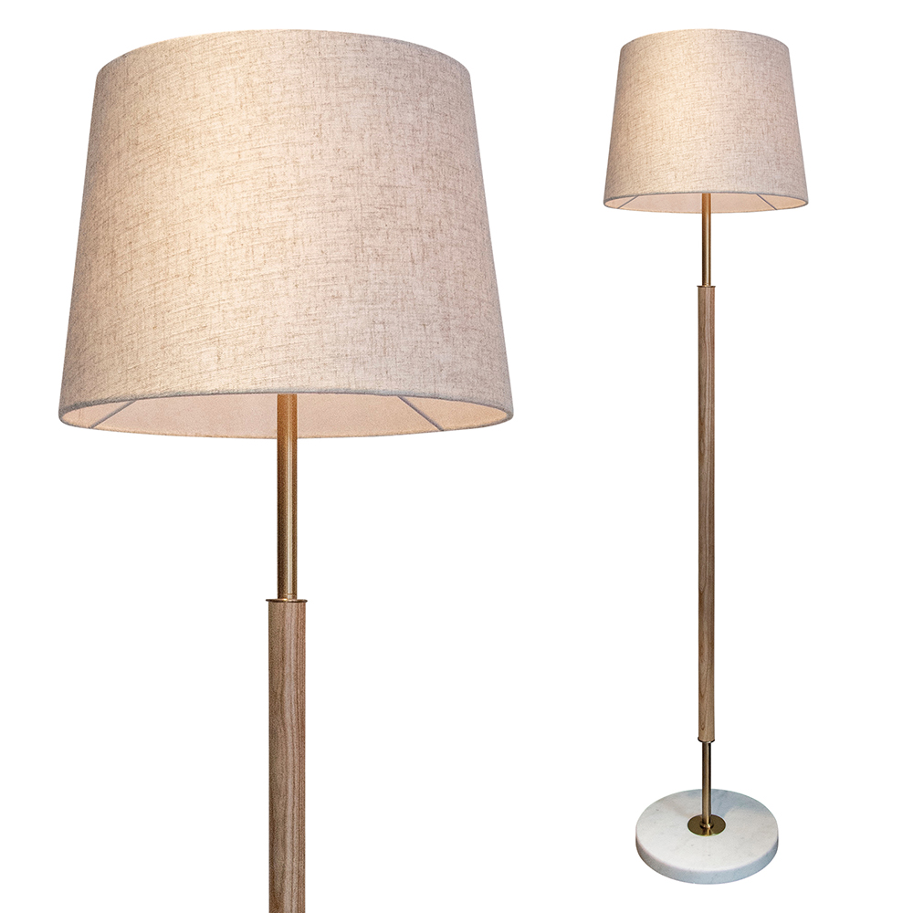 フロアライト 間接照明 スタンドライト 大理石 麻 おしゃれ フロア