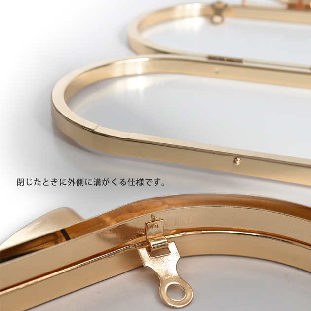 MY mama がま口 口金 パーティーバッグ ショルダー 手作り工房