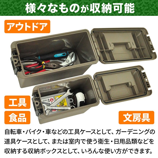 工具箱 収納 プラスチック ツールボックス おしゃれ Mサイズ プラ