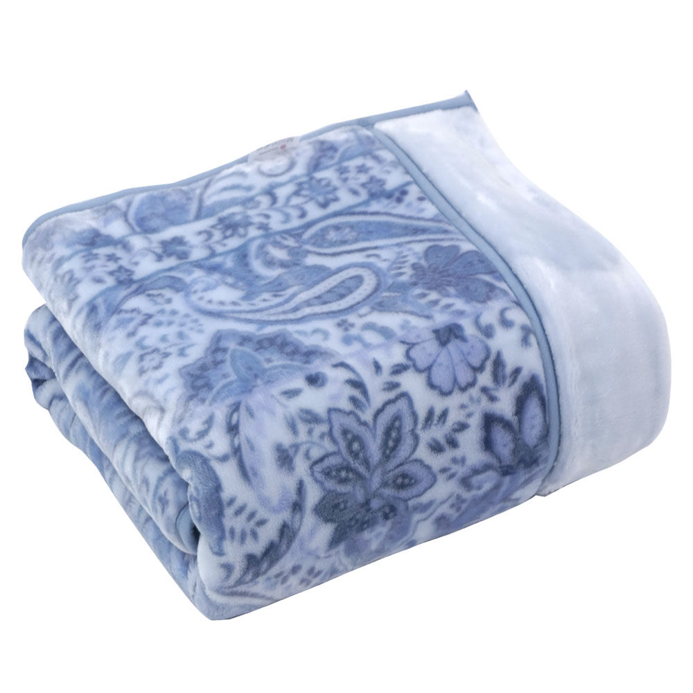 西川（nishikawa） 毛布 シングル ボリュームタイプ 2枚合わせ毛布 衿