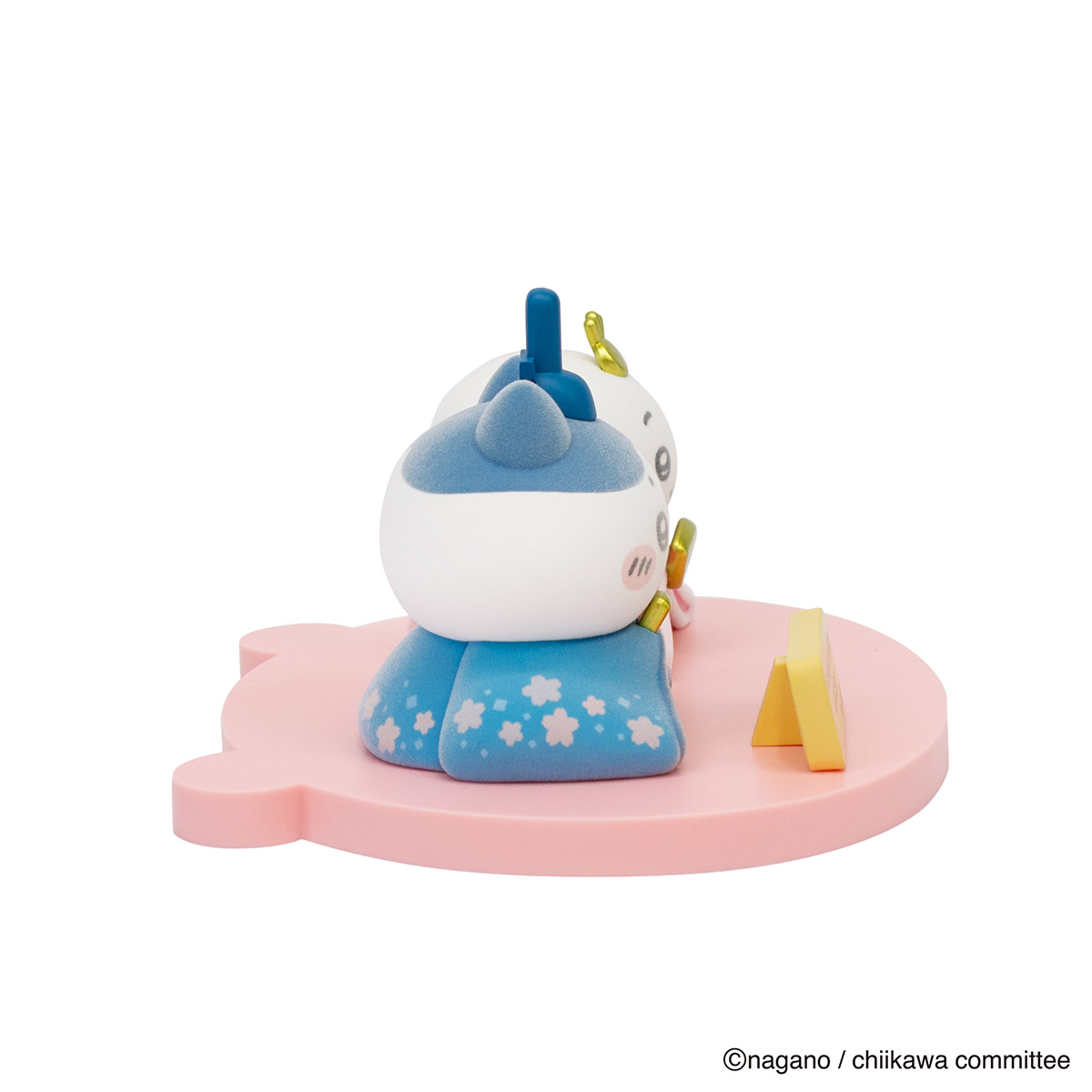 雛人形 親王飾り ちいかわ ＆ ハチワレ おひなさま ミニ雛人形 吉徳