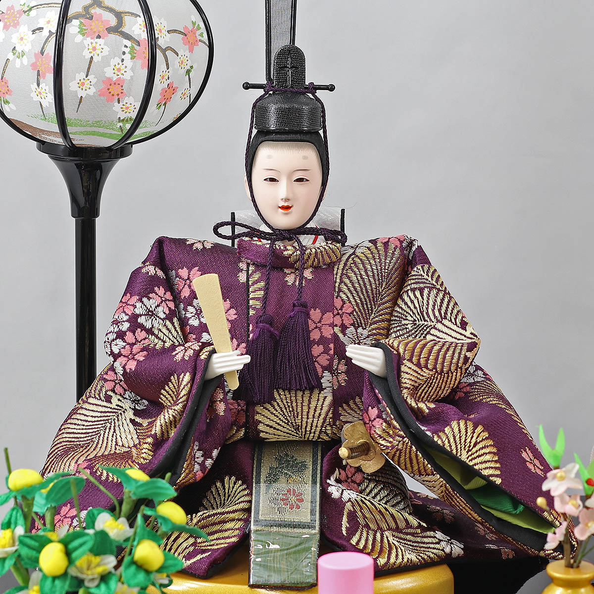 雛人形 ケース飾り ケース入り 小三五親王飾り 御雛 アクリルケース