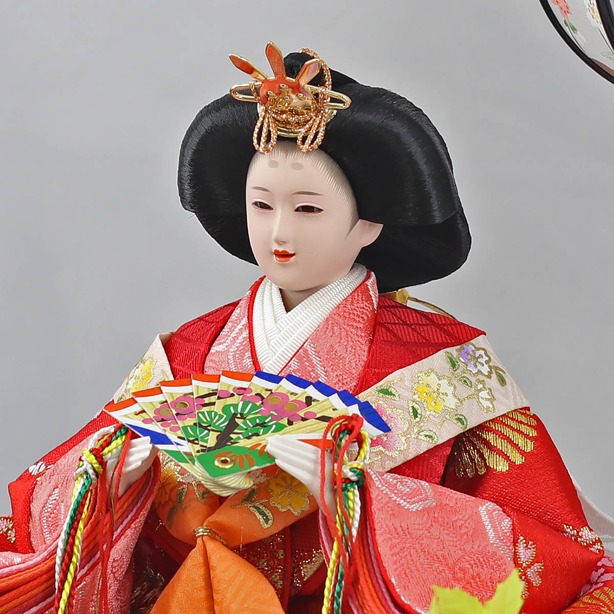 雛人形 ケース飾り ケース入り 小三五親王飾り 御雛 アクリルケース